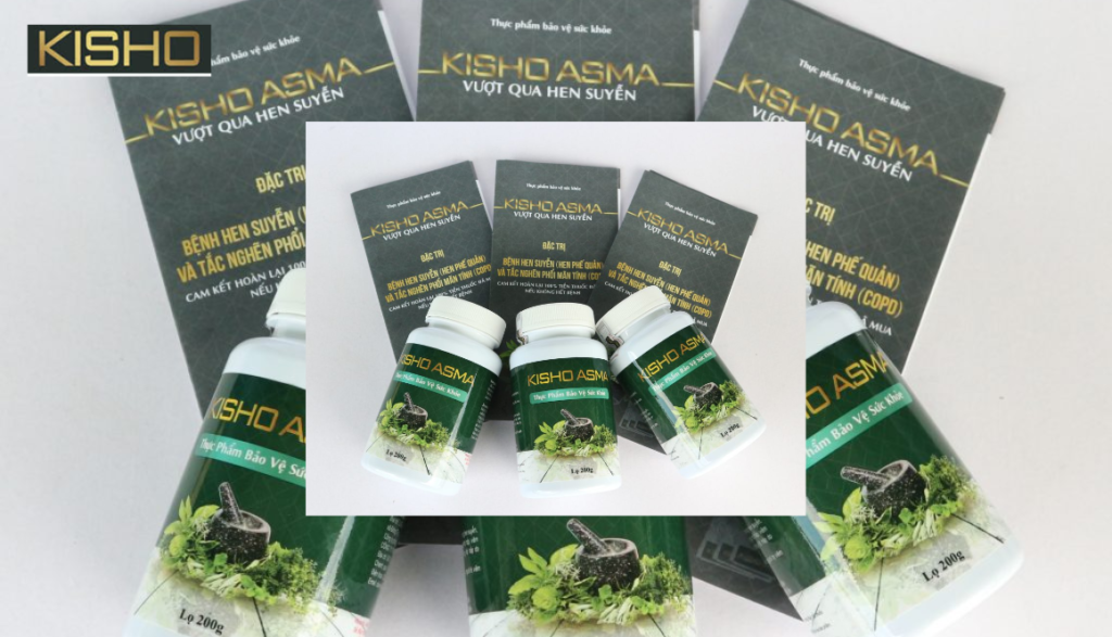 Điều trị hen suyễn tận gốc - Công dụng của KISHO ASMA